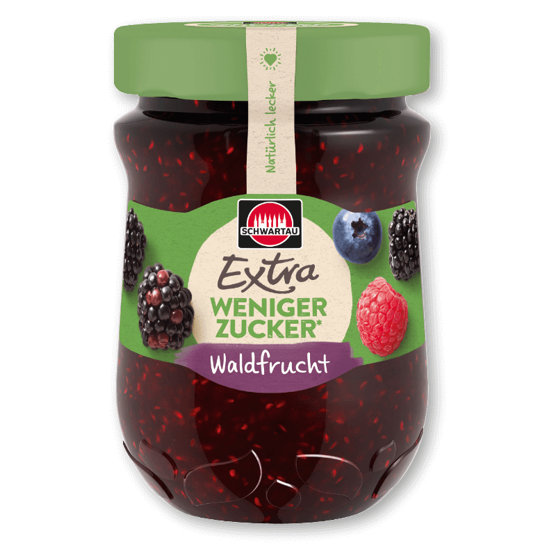 Schwartau Extra Weniger Zucker, Waldfrucht 300 g