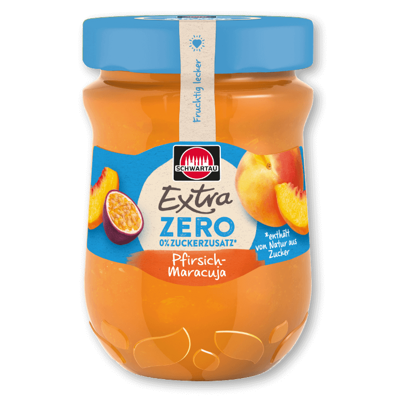 Schwartau Extra Zero Pfirsich-Maracuja, 280 g