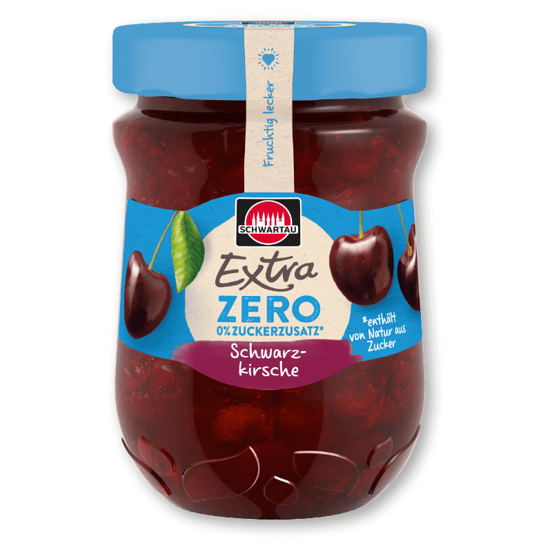 Schwartau Extra Zero Schwarzkirsche, 280 g